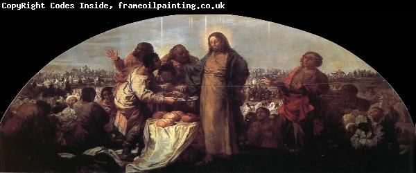 Francisco Goya Miracle of the Loaves and Fishes